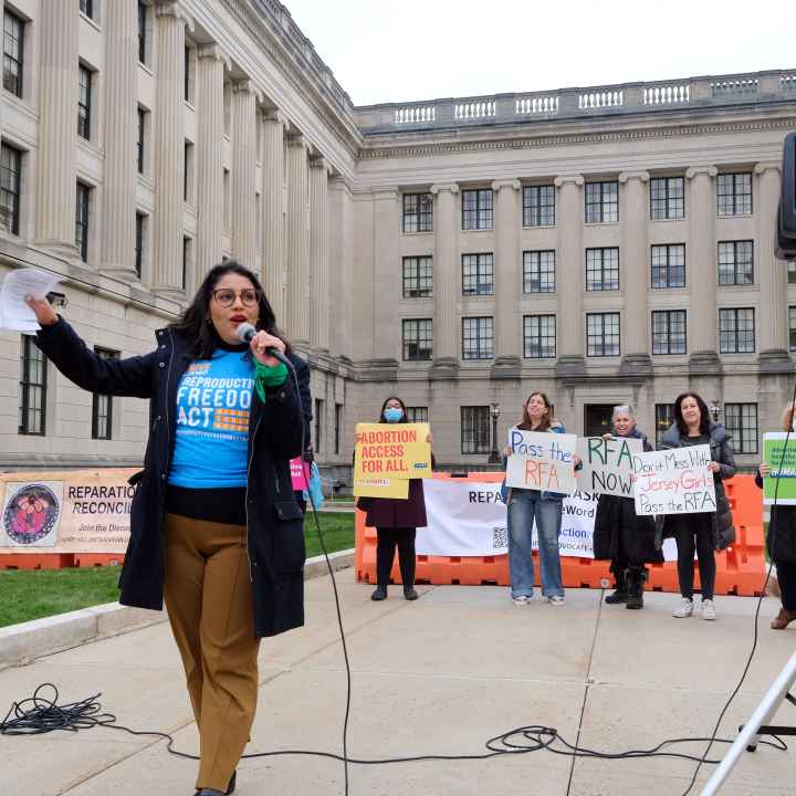 Alejandra Sorto Reproductive Freedom Act Rally